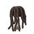Early 20th Century Bamileke Woven Hat with Hair Cameroon For Sale - Image 4 of 6