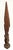 Late 19th Century Antique West African Voodou Folk Art Hand-Carved Wooden Papa Legba Sculpture For Sale - Image 5 of 15