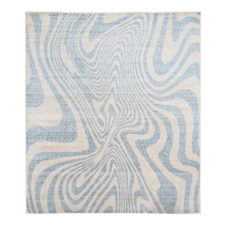 Pasargad DC Fine Hand Knotted Modern Rug For Sale