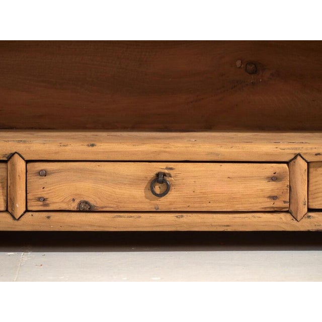 Antique Pine Low Sideboard For Sale - Image 9 of 13