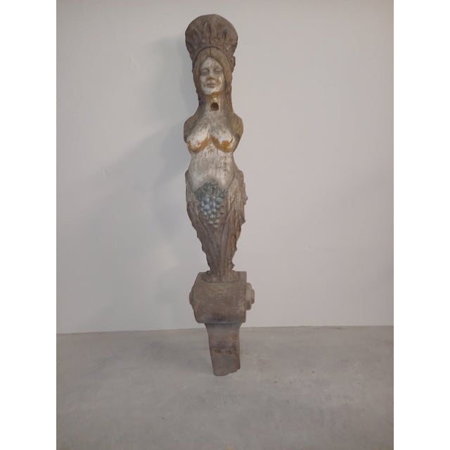 Figurehead of a Ship, 1850 For Sale - Image 13 of 14