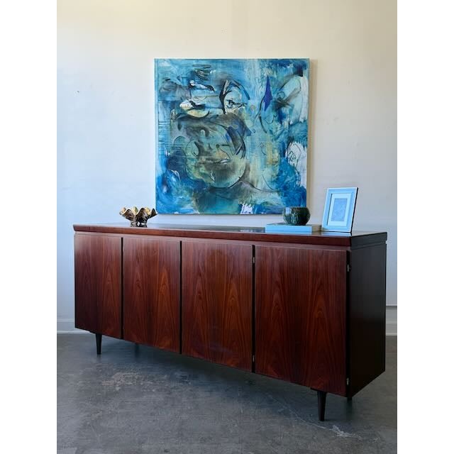 1970s Danish Rosewood Sideboard by Skovby For Sale - Image 9 of 12