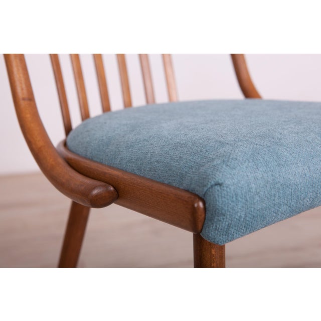 Dining Chairs attributed to Antonin Suman for Ton, 1960s, Set of 4 For Sale - Image 13 of 15