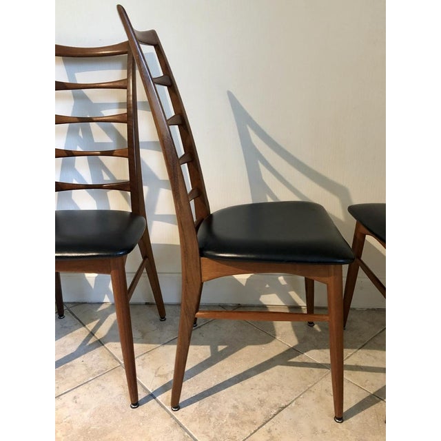 Teak Lis Chairs by Niels Koefoed for Koefoeds Hornslet, 1960s, Set of 6 For Sale - Image 10 of 18