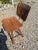 Slat light wooden barstool is in good condition. It would look good at a bar top or as a counter stool. Sturdy and in good...