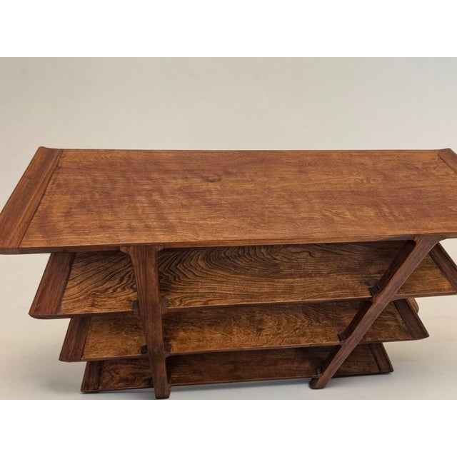 Mid-Century Modern Mid-Century Modern Edward Wormley for Drexel "Precedent" Pagoda Bookcase (Model #236) For Sale - Image 3 of 8
