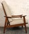 Mid-Century Modern Walnut High Back Lounge Chair For Sale In New York - Image 6 of 15