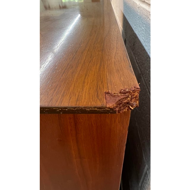 Mid-Century Modern Walnut Highboy Dresser For Sale - Image 16 of 18