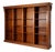 Large Bookcase Cabinet in Elm Wood For Sale