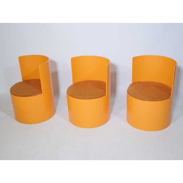 Space Age Gaming Chairs and Table by Bernard Holdaway for Padi, 1960s, Set of 4 For Sale - Image 13 of 15