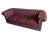 Chesterfield Sofas in Purple Leather, 1980, Set of 3 For Sale - Image 4 of 10