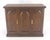 Solid Cherry Raised Panel Doors Liquor Bar Serving Flip Top Cabinet MINT For Sale - Image 11 of 18