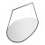 Hayes Asymmetrical Mirror #2 For Sale