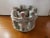 Mid 20th Century Vintage Large Terracotta Circle of 7 Friends Aztec/Mayan Candle Holder For Sale - Image 5 of 5