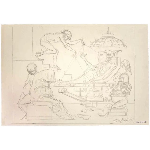 Agony is an original contemporary artwork realized in 1977 by the italian contemporary artist leo guida (1992 - 2017)....