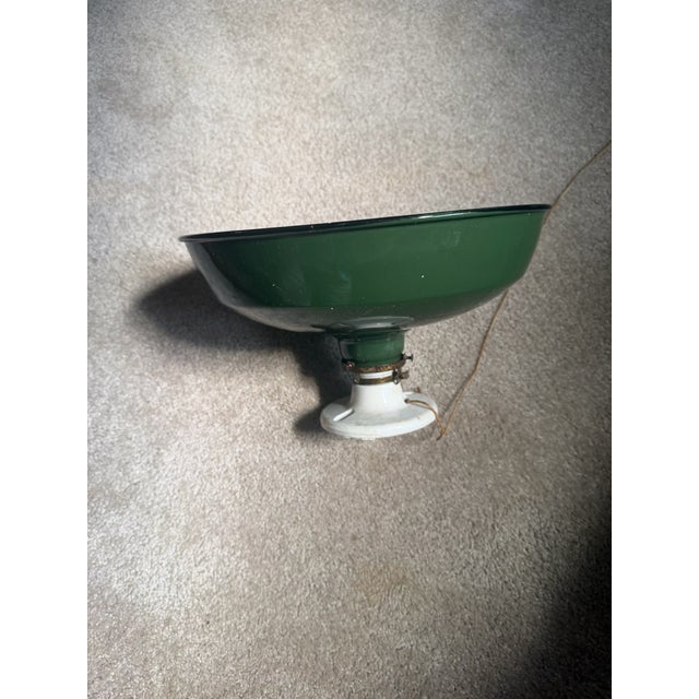 1930s Vintage 1930s Benjamin Green Porcelain Enamel Ceramic For Sale - Image 5 of 12