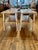 1950s Pair of Restored Heywood Wakefield End Tables - Champagne For Sale - Image 5 of 9
