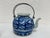 Early 20th Century Chinese Export Blue & White Porcelain Teapots, Set of Four For Sale - Image 4 of 12