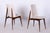 Wood Art Deco Dining Chairs attributed to Jules Leleu, France, 1940s, Set of 6 For Sale - Image 7 of 11