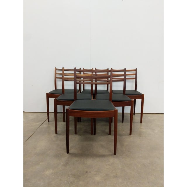 Set of 6 Vintage Mid Century Modern Dining Chairs by G Plan For Sale - Image 9 of 10
