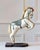 Mid 20th Century French Decorative Horse in Moleskin with Saddle and Harness, 20th Century For Sale - Image 5 of 11