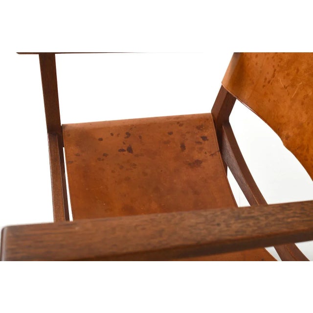 Danish Teak Armchair by Mogens Lassen for Thorald Madsen, 1950s For Sale - Image 12 of 13