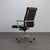 1990s Una Leather Office Chair by ICF, Italy, 1990s For Sale - Image 5 of 12