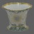 Old Paris Antique Old-Paris Vieux-Paris Porcelain Hand Painted Gilded Floral Bouquet Fan-Shaped Vase For Sale - Image 4 of 10