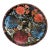 Vintage Hand-Painted Mexican Batea Bowl – Michoacán Lacquerware Style For Sale