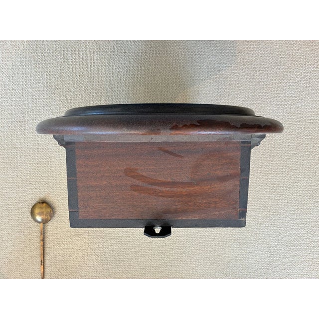 Brown 1930s Original Raf Operation Room Sector Fusee Wall Clock Battle of Britain Ww2 For Sale - Image 8 of 18