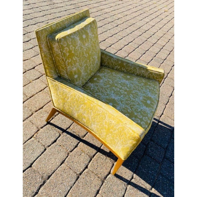 Mid 20th Century Mid 20th Century Harvey Probber Arm Chair Original Upholstery Excellent Condition For Sale - Image 5 of 10