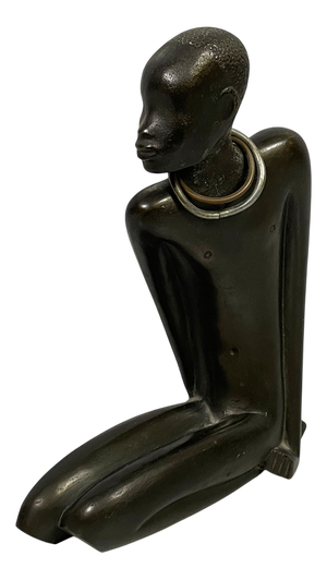 Karl Hagenauer, Seated Man, 1930s, Bronze
