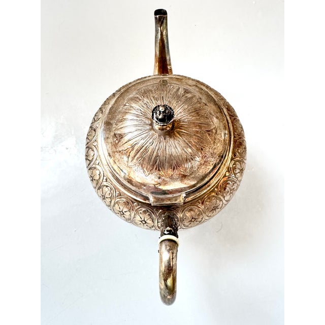 Russian Imperial Baronial Heraldic Silver Service from Odiot Paris, Set of 7 For Sale - Image 17 of 18