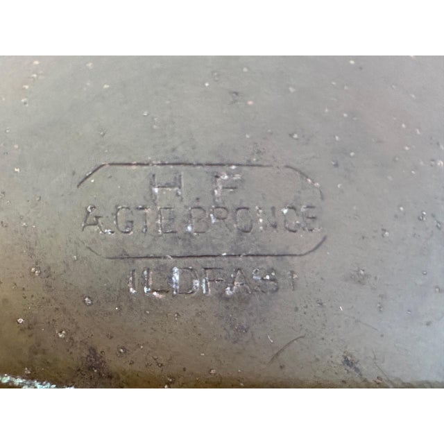 Art Deco Danish Bronze Dish from Ægte Ildfast, 1930s For Sale - Image 9 of 10