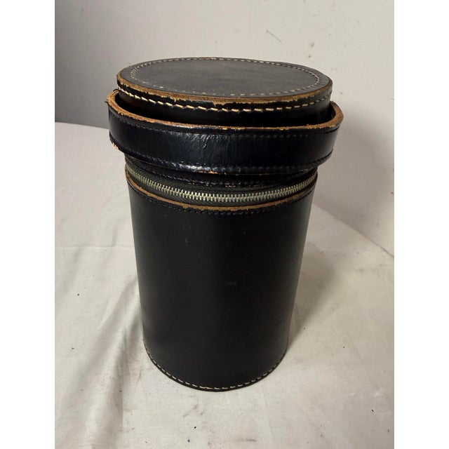 Metal Vintage German Ahs Chrome Art Deco 3 Flask Travel Shot Bar Mid Century Modern - 8 pcs For Sale - Image 7 of 10
