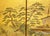 C. 1960s "Landscape With River and Boats", Showa Era Japanese Painted Silk Byobu Screen For Sale - Image 10 of 18