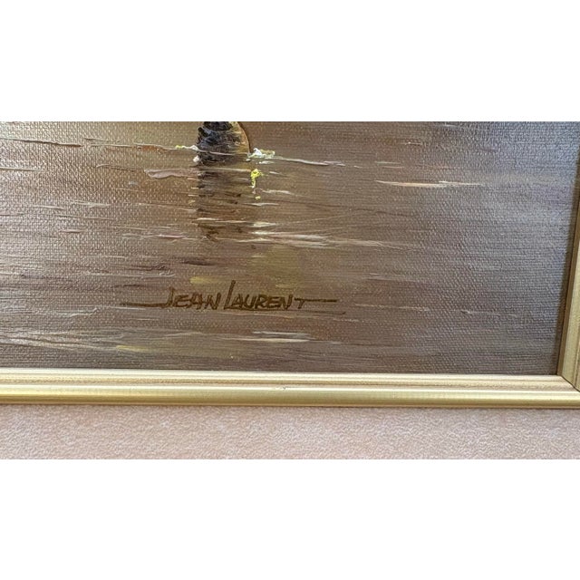 Late 20th Century Jean Laurent Oil Painting on Canvas For Sale - Image 4 of 8