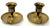 Vintage Solid Brass Chamberstick Candle Holder Made in India- A Pair For Sale - Image 4 of 11