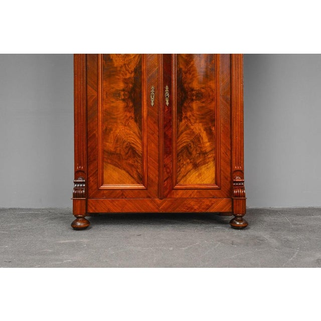 Gründerzeit Wooden Vertiko Sideboard For Sale - Image 9 of 18