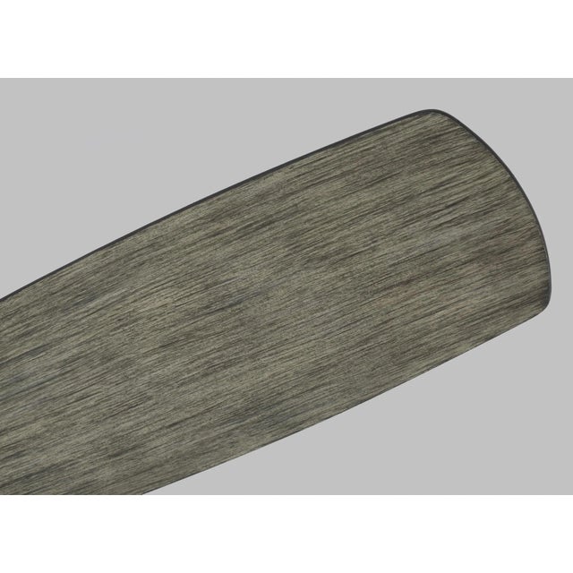 Transitional Generation Lighting 60" Colony Super Max Plus in Aged Pewter For Sale - Image 3 of 4