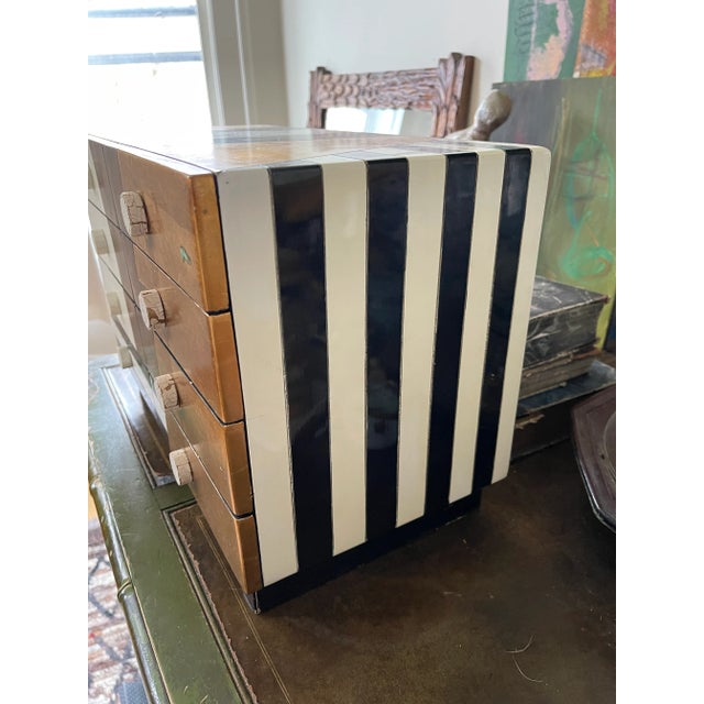 1980s Lam Lee Memphis Style Large Jewelry Chest For Sale - Image 4 of 12