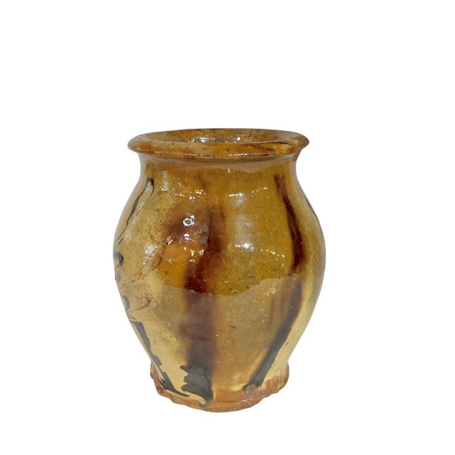 Early 20th Century Antique French Provincial Brown Glazed Terracotta Gargoulette For Sale - Image 5 of 9