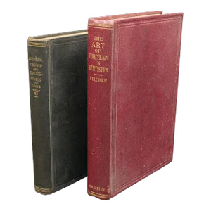 1893's Set of 2 Dentistry Reference Books