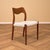 Danish Model 71 Dining Chairs in Teak by Niels O. Moller for J.L. Møllers Møbelfabrik, 1950s, Set of 2 For Sale - Image 3 of 14