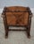 Vintage Parquetry French Provincial Oak Dining Table & 6 Chairs For Sale - Image 16 of 18