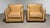 Early 21st Century Pair of Ralph Lauren Style Leather Club Chairs, C. 2000. For Sale - Image 5 of 10