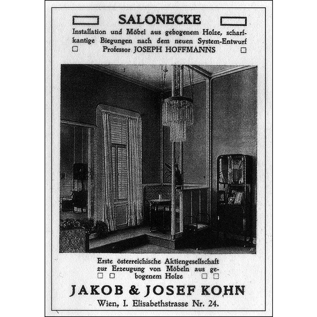 Art Nouveau Secessionistic Armchair by Josef Hoffmann for Jacob & Josef Kohn, Vienna, 1901 For Sale - Image 4 of 18