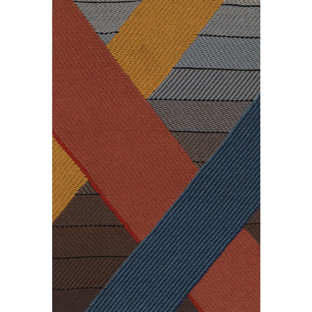 Modern Charlotte Funk Tapestry, Mid-Century Geometric in Bold Colors - Rug & Kilim For Sale In New York - Image 6 of 8
