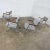 Mid-Century Modern Mid-Century Modern Industrial Style Chrome & Gray Armchairs by Steelcase Set of 4 For Sale - Image 3 of 13