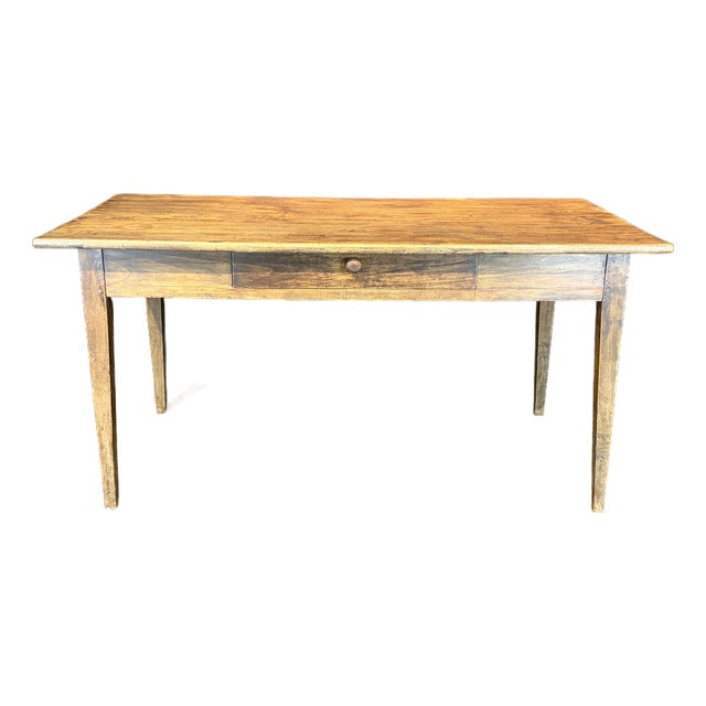 19th Century French Provincial Farmhouse Dining Table For Sale